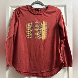 Thankful Long Sleeve Shirt, Women’s Small